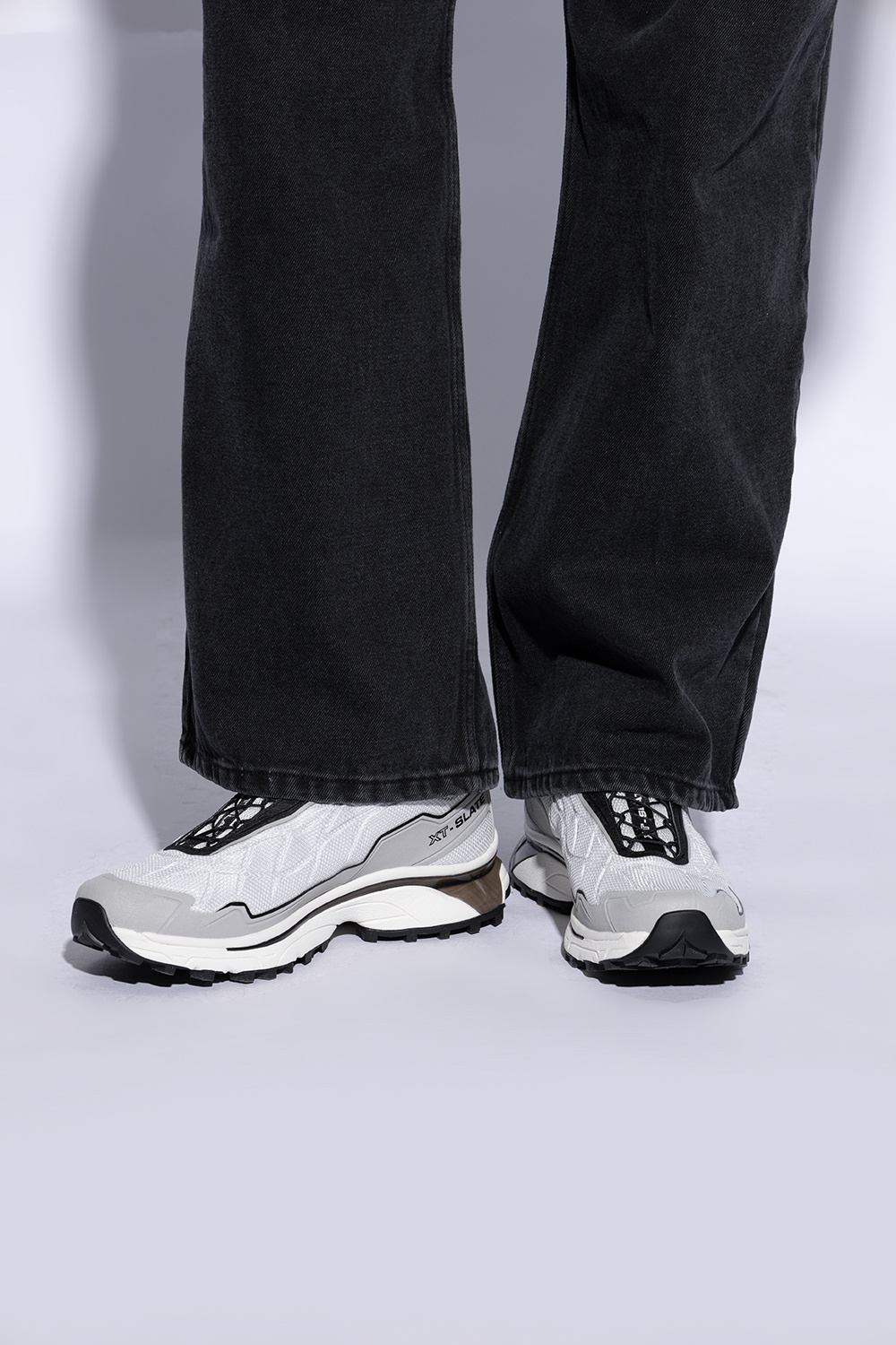 SALOMON｜SNEAKERS (XT-Slate (Glacier Gray/Ghost Gray/Bla SALOMON XT SLATE Shoes - GLACIER GRAY/GHOST/BLACK | Garmentory